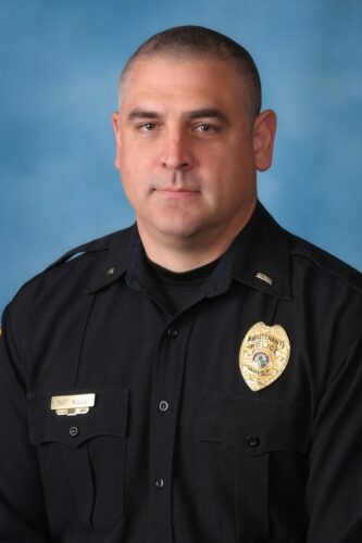 Lieutenant Matt McLeod